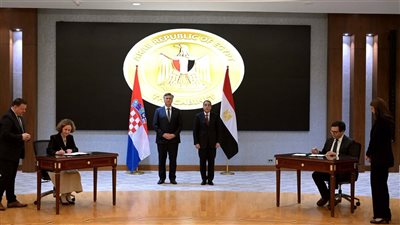 توقيع مذكرة تفاهم بين وزارة الثقافة ونظيرتها الكرواتية 