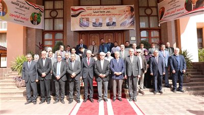 عاشور يضع حجر الأساس لعدد من المشروعات الطبية بجامعة المنوفية بتكلفة 6 مليارات جنيه