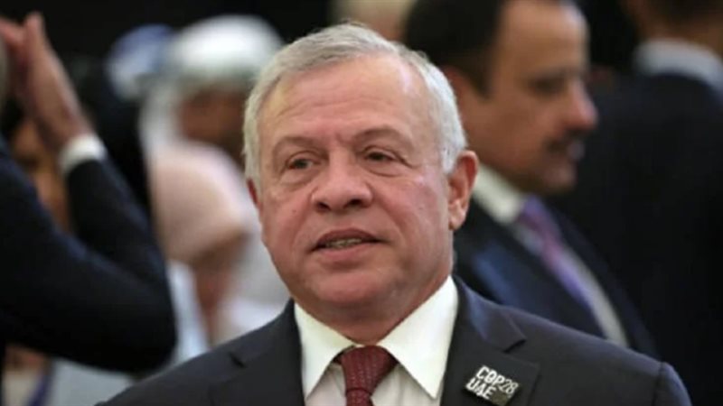 ملك الأردن 