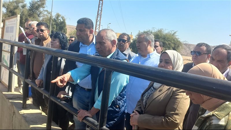 تفقد محطات معالجة