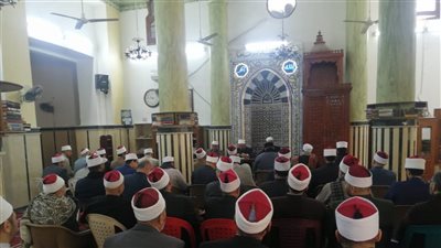 وكيل وزارة الأوقاف بمحافظة الإسكندرية يلتقي أئمة الجمرك 