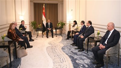 السيسي يبحث مع رئيس شركة نفانتيا الإسبانية التعاون في مجال الصناعات البحرية