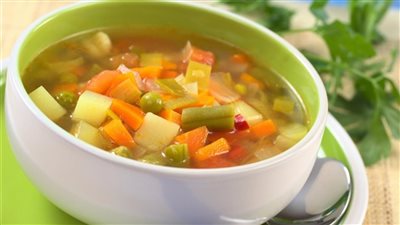 طريقة عمل شوربة الخضار، مقوية للمناعة وتبعث على الدفء