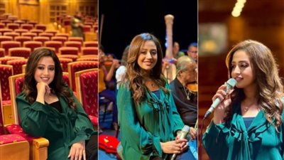 ريهام عبد الحكيم تضع اللمسات الأخيرة لحفل تكريم موسيقار الأجيال في أوبرا عمان (صور)