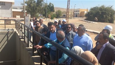 وفد إسكان النواب يختتم اليوم جولته التفقدية في أسوان