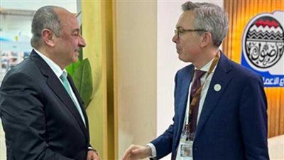 وزير قطاع الأعمال العام يلتقي الرئيس التنفيذي لشركة 