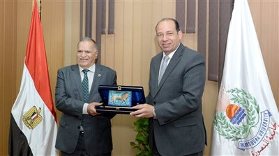 توقيع بروتوكول تعاون بين رئيس جامعة المنصورة والمستقبل بالعراق