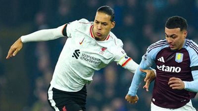 تيليمنز يسجل التعادل لأستون فيلا في مرمى ليفربول 