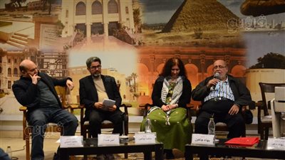 تأثر سامية جاهين أثناء استماعها لقصيدة والدها بالأعلى للثقافة (فيديو)