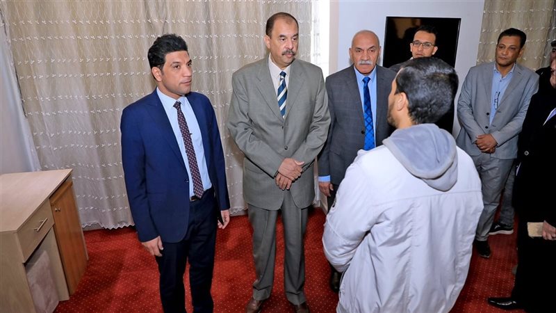 جانب من الزيارة 