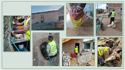 تركيب 300 وصلة مياه بالمجان للأسر الأكثر احتياجًا بالشرقية 