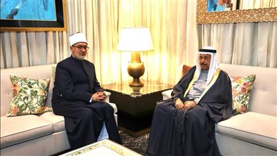 مفتي الجمهورية يلتقي رئيس المجلس الأعلى للشئون الإسلامية بمملكة البحرين