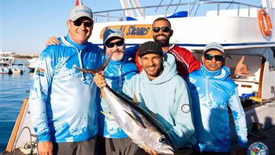 مصر تفوز ببطولة البحر الأحمر لصيد الأسماك بالجونة وتتأهل لكأس العالم 