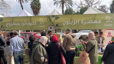 إقبال متوسط من المواطنين على مهرجان التمور بالزمالك في الساعات الأولى من افتتاحه (صور) 