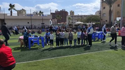 رياضة البحيرة تبدأ اختبارات المشروع القومي للموهبة الحركية (صور)