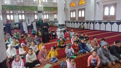 انطلاق برنامج لقاء الجمعة للأطفال من مسجد هيبة في كفر الشيخ 