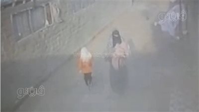 كاميرات المراقبة تتبعت خط سيرها، القبض على سيدة ألقت رضيعها في الشارع بطنطا (صور)