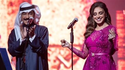 أنغام تتألق في حفل تكريم عبد الله الرويشد بختام مهرجان فبراير الكويت (فيديو)
