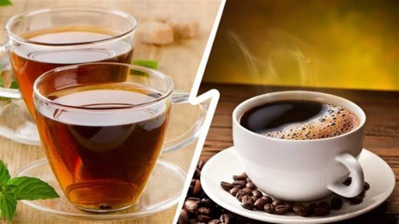 الشاي والقهوة، فيتو