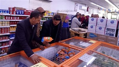 ضبط 117 مخالفة خلال حملات تفتيشية تموينية مكبرة في المنيا