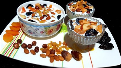 عصائر رمضان 2025، طريقة تحضير الخشاف باللبن