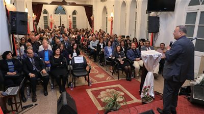 رئيس الإنجيلية يشارك في احتفال الكنيسة الجيرمانية بأسوان 