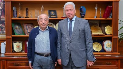 نقيب المهندسين يستقبل رئيس اتحاد مقاولي غزة لبحث آليات إعادة إعمار القطاع