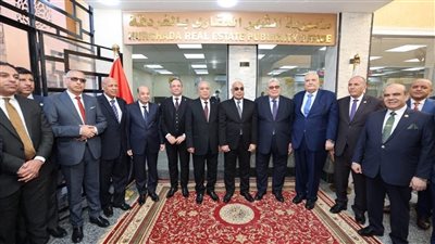 النيابة الإدارية تتفقد المكتب الفني بحضور وزير العدل بالغردقة