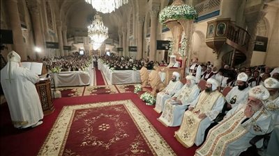  البابا تواضروس  يترأس قداس سيامة 12 كاهنا لخدمة كنائس الإسكندرية