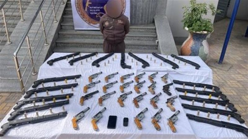 17 بندقية و23 فرد..