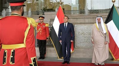 مراسم استقبال رسمية لرئيس الوزراء بتشريف نظيره الكويتي