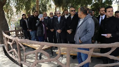 محافظ القاهرة ومستشار الرئيس يتفقدان القاهرة الخديوية 