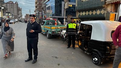 مرور السنطة في الغربية يشن حملة مكبرة لضبط الدراجات النارية والتوكتوك غير المرخص