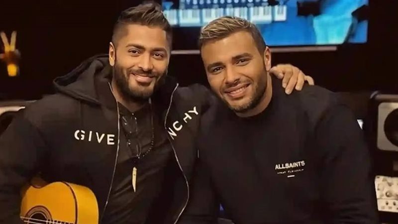 رامي صبري وتامر حسني،