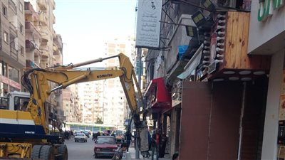 محافظة الإسكندرية توضح تفاصيل أعمال التكسير التى تمت في نطاق حي المنتزه 