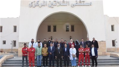 بدء فعاليات قافلة جامعة عين شمس التنموية الشاملة لمحافظة البحر الأحمر