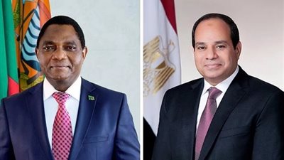 السيسي ونظيره الزامبي يشهدان التوقيع على 5 مذكرات تفاهم، الزراعة والصحة الأبرز