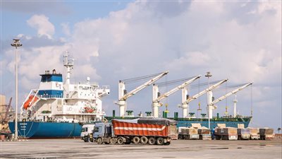 تداول 36 سفينة بميناء دمياط خلال 24 ساعة