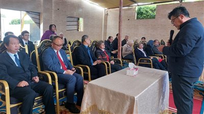 وفد صيني يزور دار رعاية للمعاقين في برج العرب 