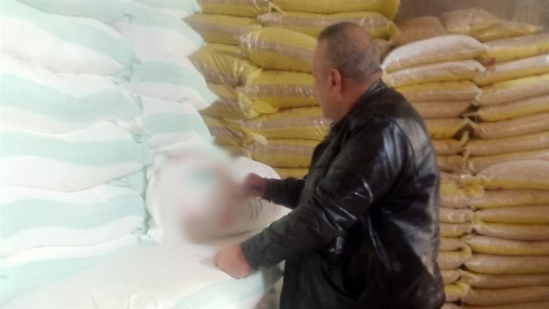 ضبط 13 طن موادغذائية