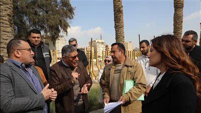 محافظ الجيزة يتفقد مشروعات تطوير المتحف المصري الكبير والمنطقة الأثرية