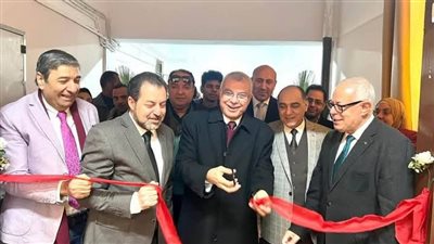 رئيس جامعة الزقازيق يفتتح وحدة قسطرة القلب الجديدة 