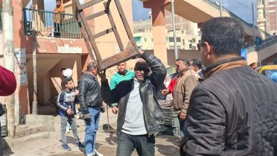 رفع 100% من الإشغالات المخالفة في شوارع وميادين الشرقية