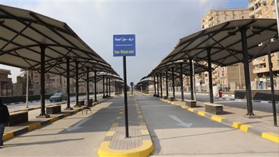 محافظ الجيزة يتفقد التجهيزات النهائية لمواقف السرفيس الجديدة بمناطق الشيشيني وكوبري الصحابة