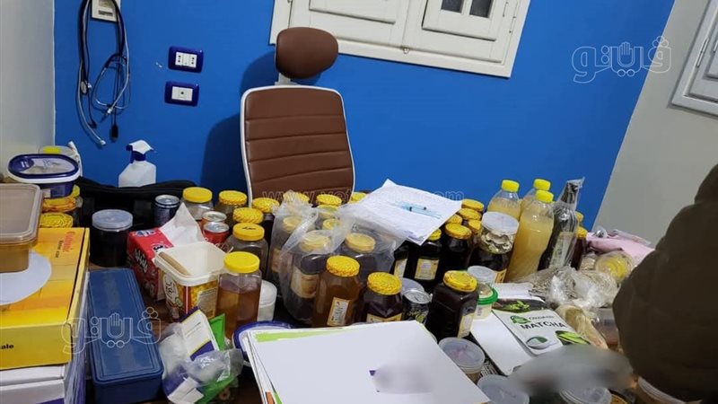 ضبط مركز غير مرخص