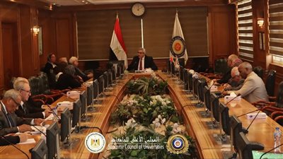 أمين عام المجلس الأعلى للجامعات يرأس اجتماع لجنة المعادلات