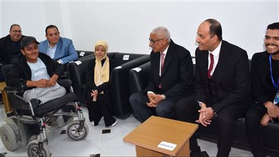 محافظ شمال سيناء ورئيس جامعة العريش يشهدان افتتاح وتطوير بعض منشآت الجامعة 