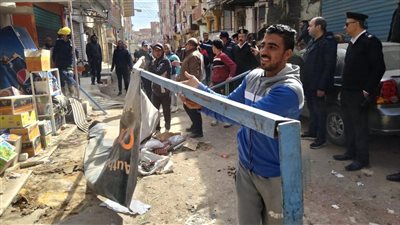 رفع 78 حالة إشغال خلال حملة مكبرة في الإسماعيلية (صور)