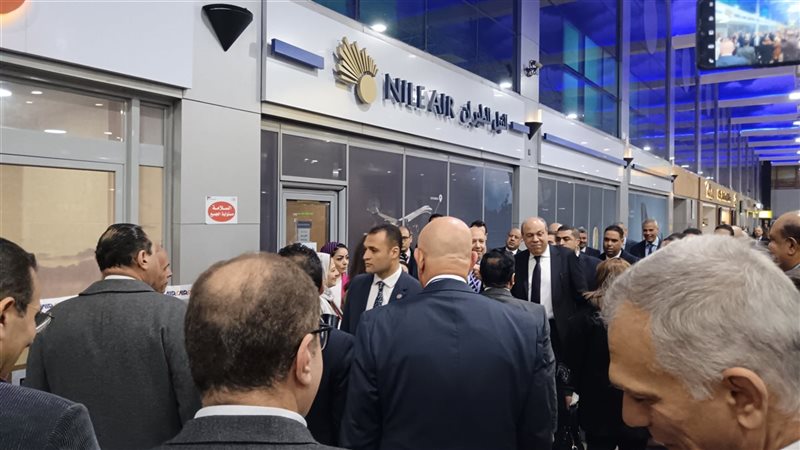 جانب من افتتاح مكتب