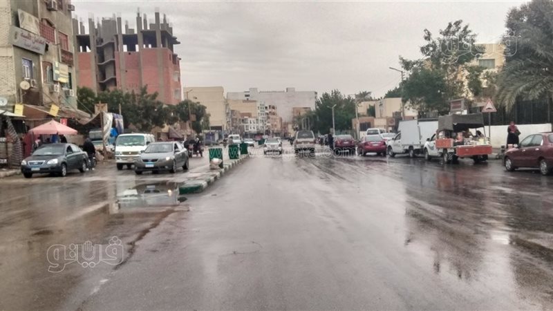 سقوط أمطار بالوادي